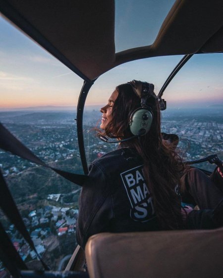 Полет на вертолете свидание