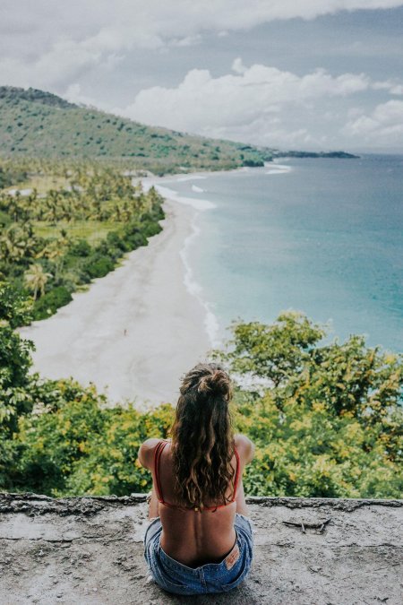 Пляж красивый