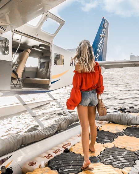 Фотосессия с самолетом