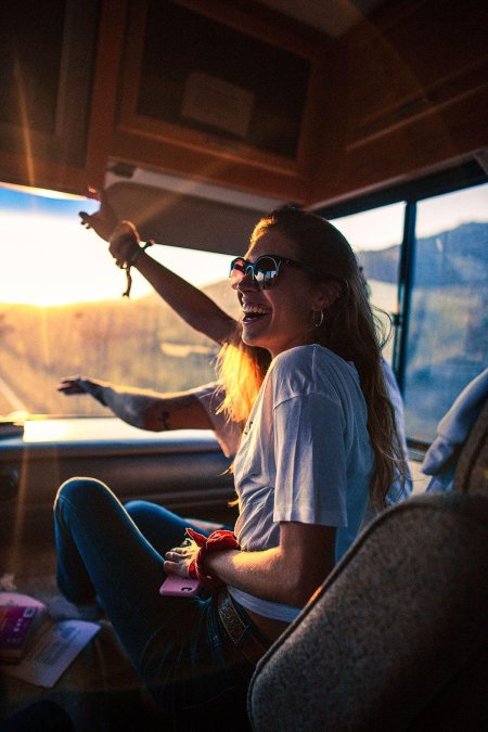 Девушка в путешествии