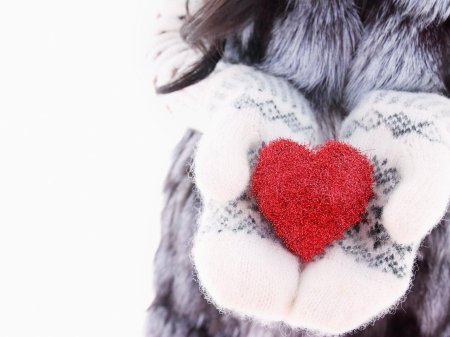 Зимнее сердечко