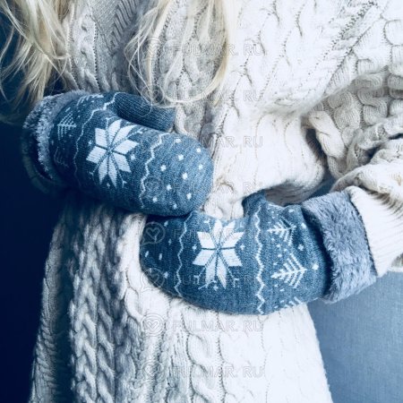 Женские варежки