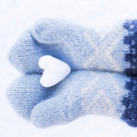 Варежки зимнее