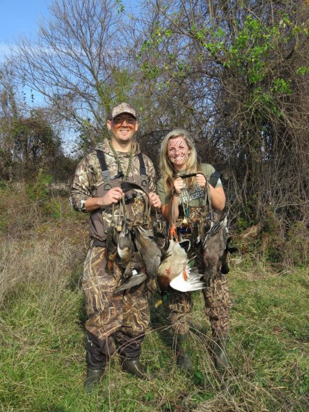 Охотник с добычей