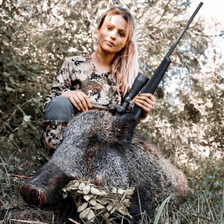 Дикий кабан секач охота