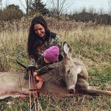 Женщина на охоте