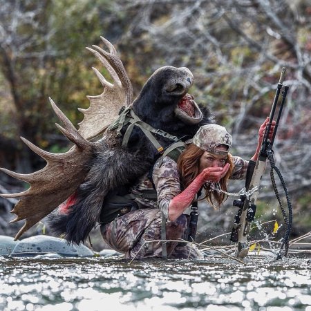 Прикольный охотник