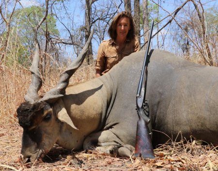 Женщина на охоте