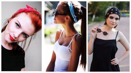 Способы завязывания банданы