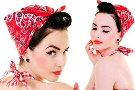 В стиле пин ап