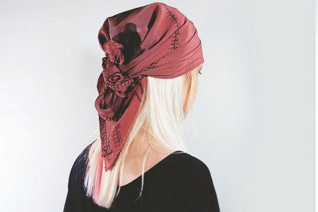 Шелковая бандана