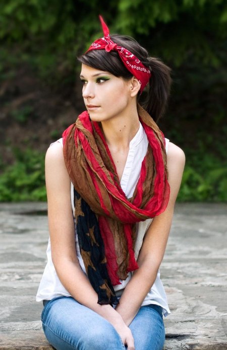 Эда йылдыз в бандане