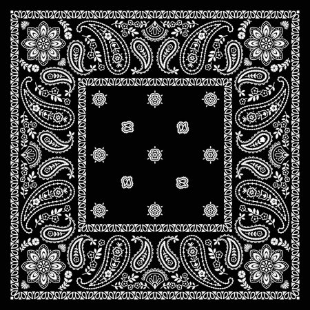 Черная бандана