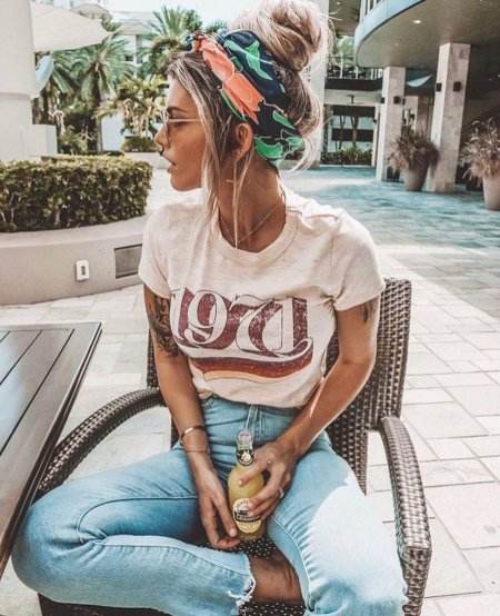 Бандана стиль