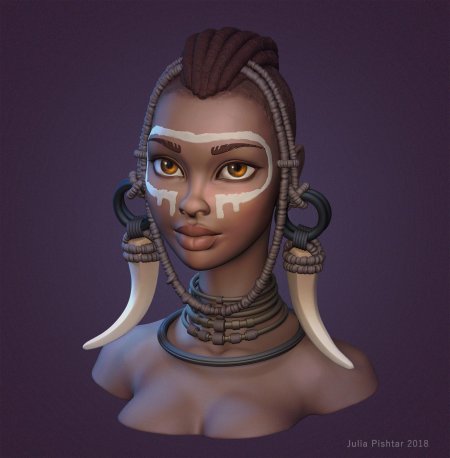Stylized character 3d