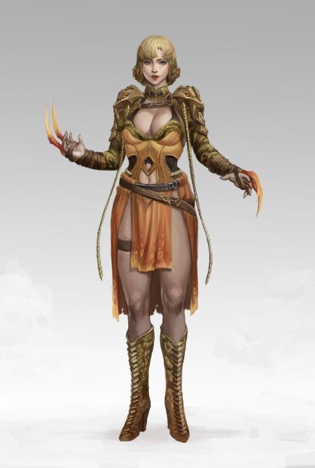 Воительница фэнтези