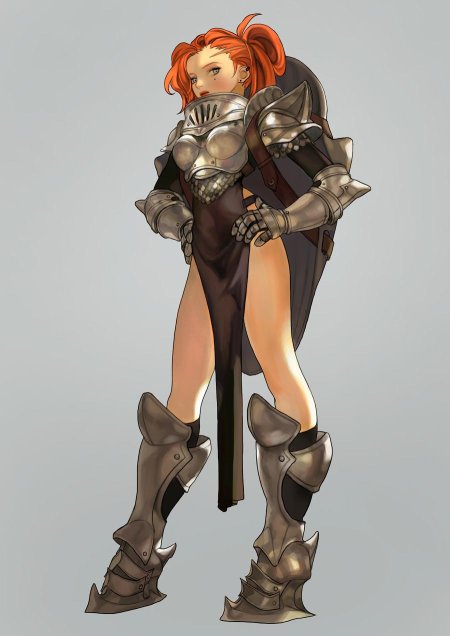 Девушки рыцари