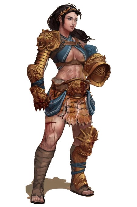 Воительница фэнтези