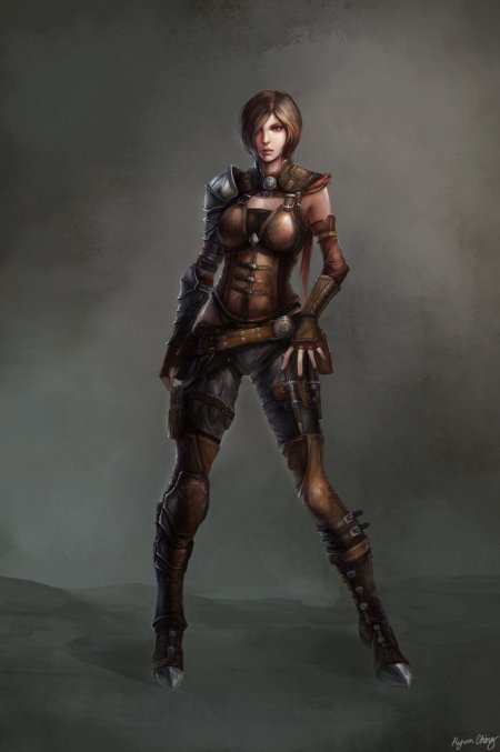 Концепты игровых персонажей