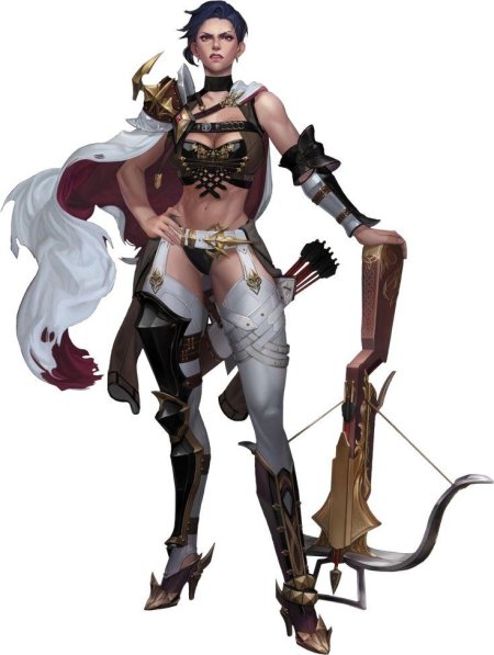 Фэнтези эльфийка