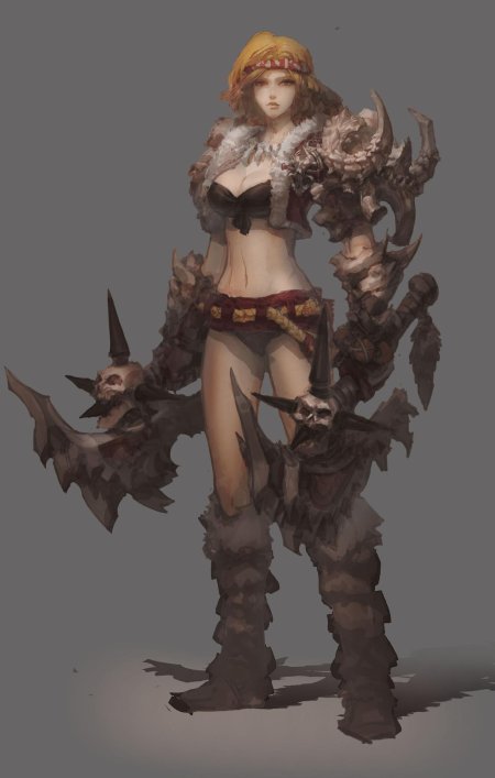 Воительница фэнтези