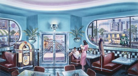 Ресторан америка 60е