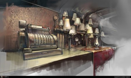 Интерьер в стиле стимпанк