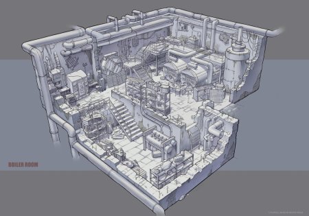 Концепт арт окружения