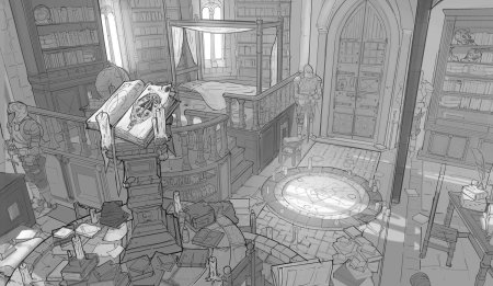 Интерьер концепт арт