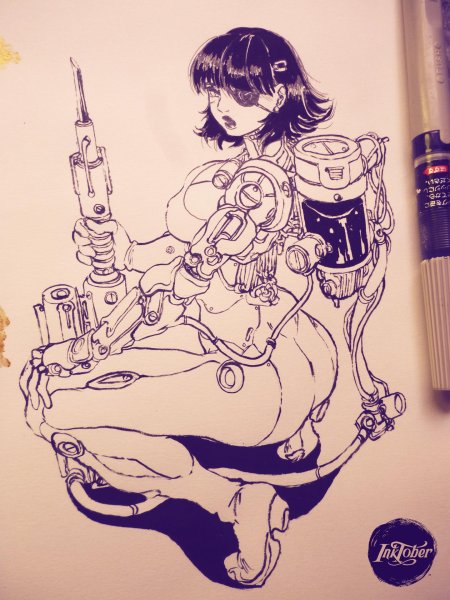 Эскизы ручкой