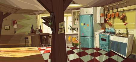 Кухня мультяшная