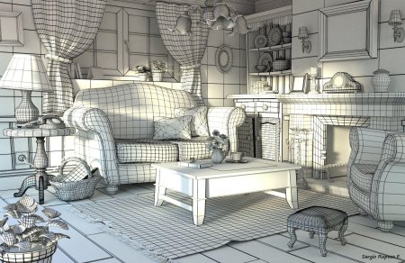 Моделирование интерьера