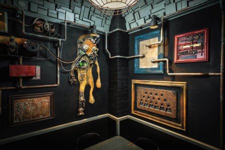 Стимпанк в интерьере