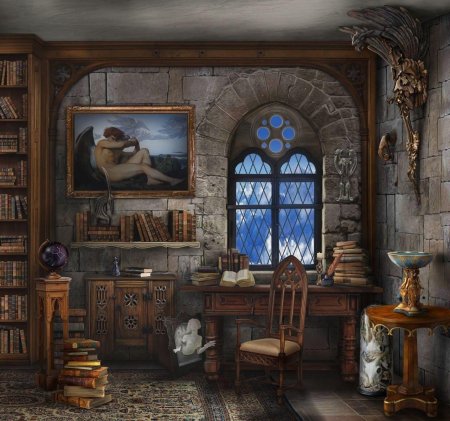 Гарри поттер библиотека хогвартса