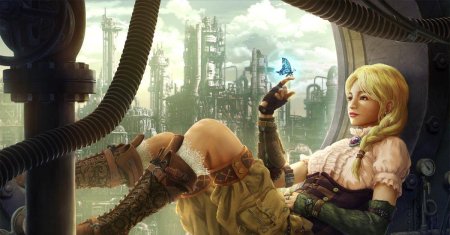 Стимпанк арт девушки