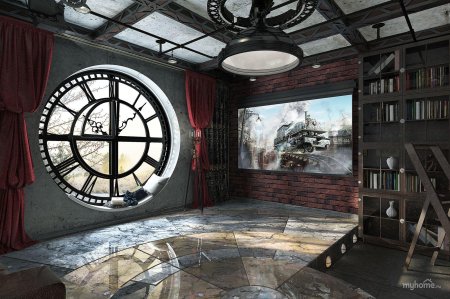 Интерьер в стиле стимпанк