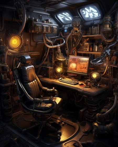 Футуристический интерьер