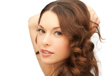 Шатенка волосы