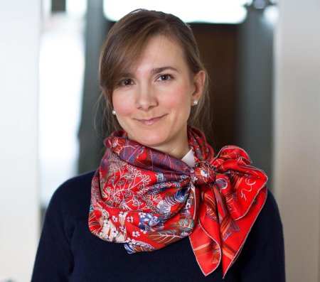 Шарф эрмес узел