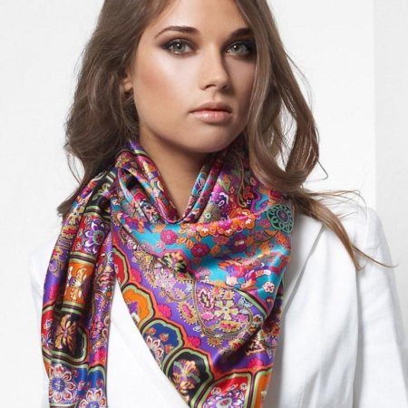 Красиво завязать платок