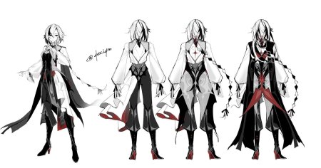 Арлекино геншин концепт