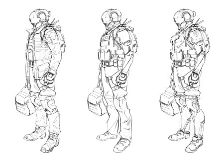 Артстейшн полиция концепт арт