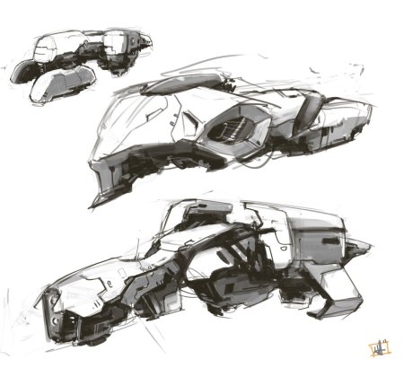 Космический корабль концепт