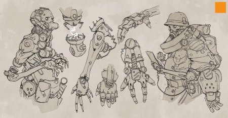 Андроид концепт арт