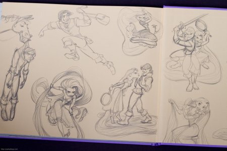 Наброски glen keane