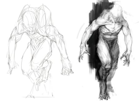 Концепт арт сталкер мутанты