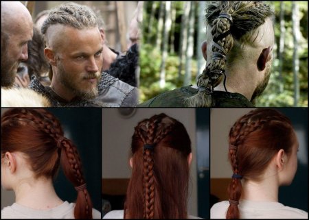 Рагнар лодброк прическа