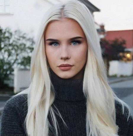 Блондинка скандинавского типа