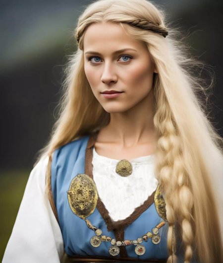 Скандинавская воительница хельга