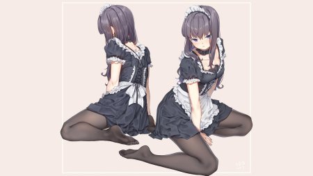 Аниме горничная референс